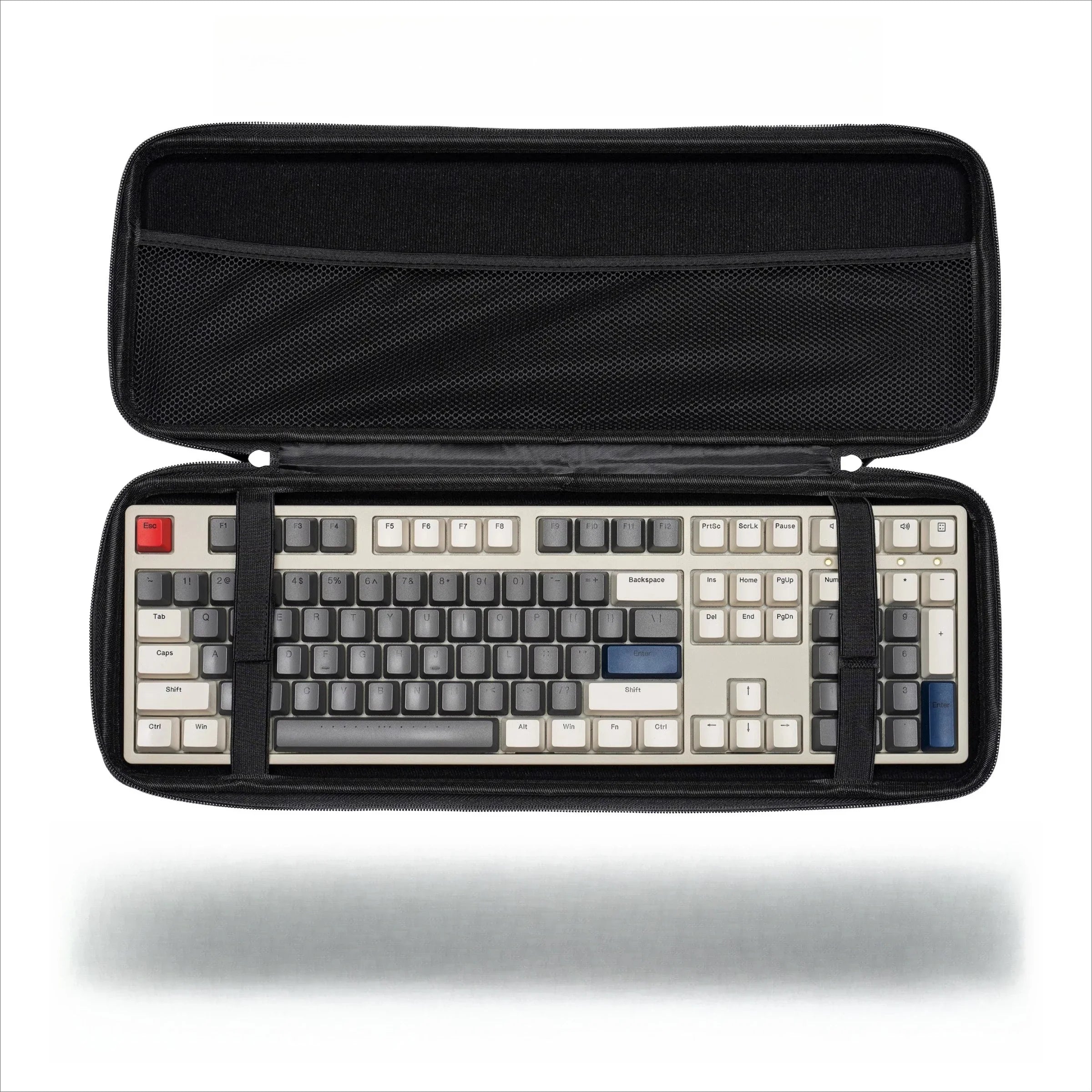Keyboard Organizer Hard Case Keyboard Storage Bag Dustproof Protective Box 60 68 87 98 100 104 108 Mechanical Keyboard