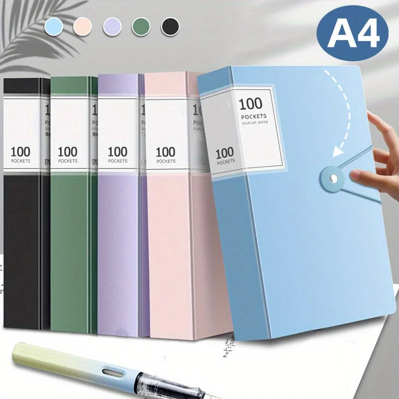 30/40/60/100 Page Display, Document Organizer for Designers, Architects,and Students,Document Organization ,Portfolio Binder