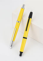 JINHAO 20 Press Fountain Pen Retractable EF/F Nib Plastic With Clip School Supplies PK 10 A1 Stationery Writing Ink Converter