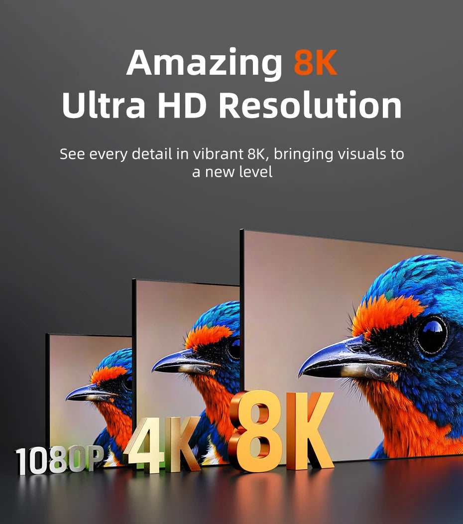 CABLETIME 8K Slim HDMI 2.1 Cable HDMI to HDMI Cable 8K@60Hz 4K@120Hz Ultra HD Resolution 3.8mm Width for Laptop Lenovo Dell