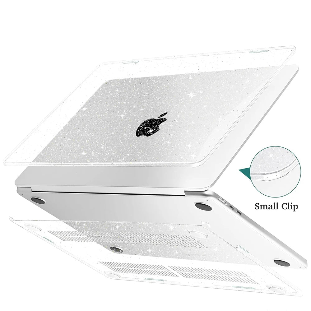 Laptop Case For Macbook Air 13 M4 M2 M3 Case Macbook Air 15 M5 A3448 A3241 A3114 A2941 Air13 A1932 A2179 A2337 Pro 13 Case Cover