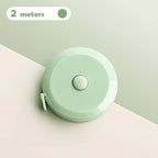 2M Soft Retractable Tape Measure Self-Lock Flexible Ruler for Tailor Sewing Body