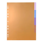 EAGLE Binder Index Dividers A4 Size Index Page for Loose-leaf Notebook Stationery Bookmark School Office Supplies