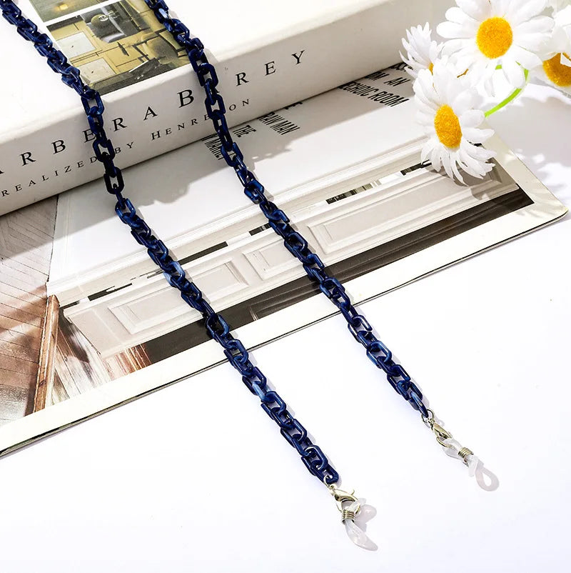 New Face Mask Chains Acrylic Glasses Chain Holder Lanyard Hanging Reading Eyewear Mask Women Men Neck Chains Holder Rope Strap