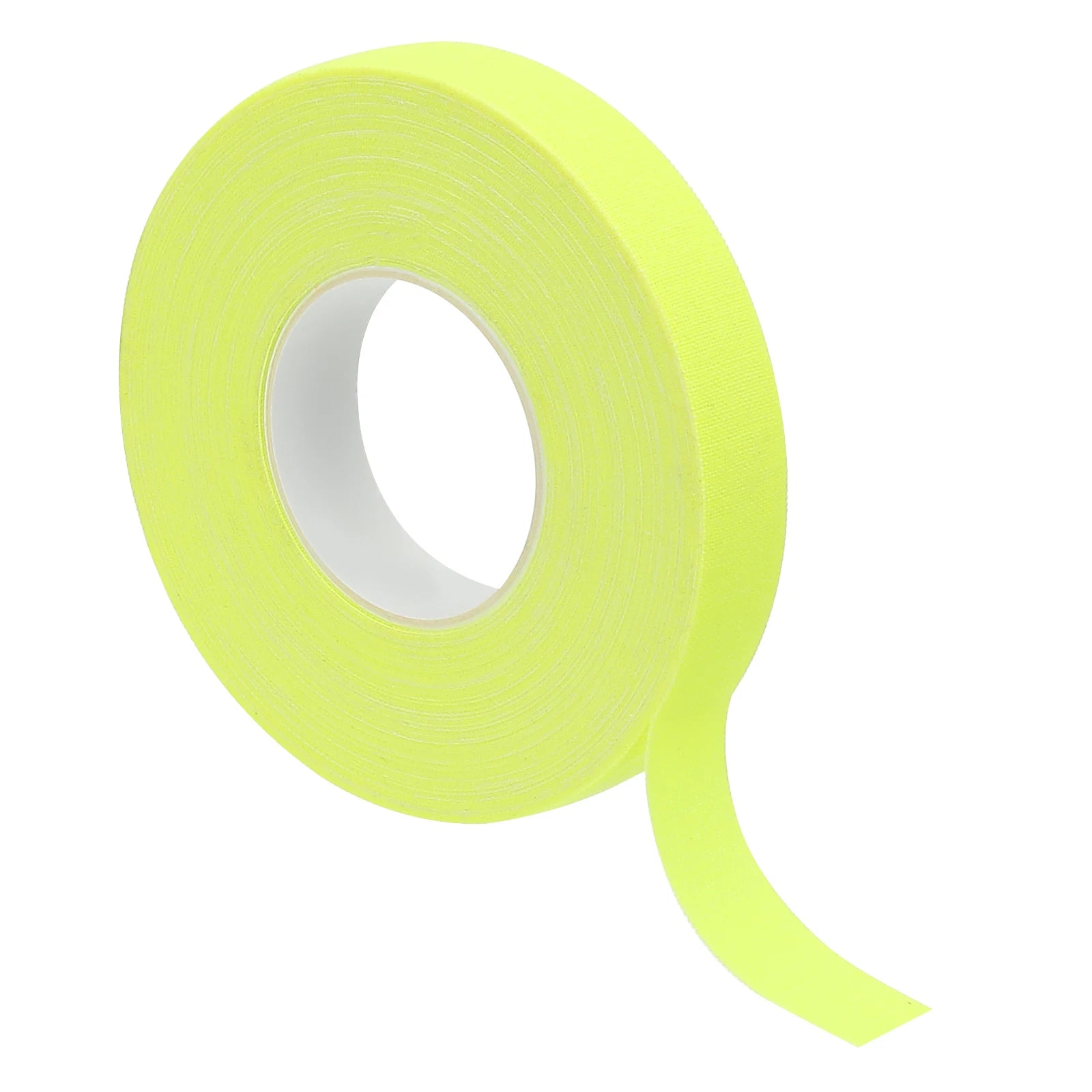 Uxcell 1Roll 5/10/18m Neon Gaffer Cloth Tape 1.5cm/2.5cm Width Fluorescent Adhesive Tape UV Black Light Glow Tape for UV Party