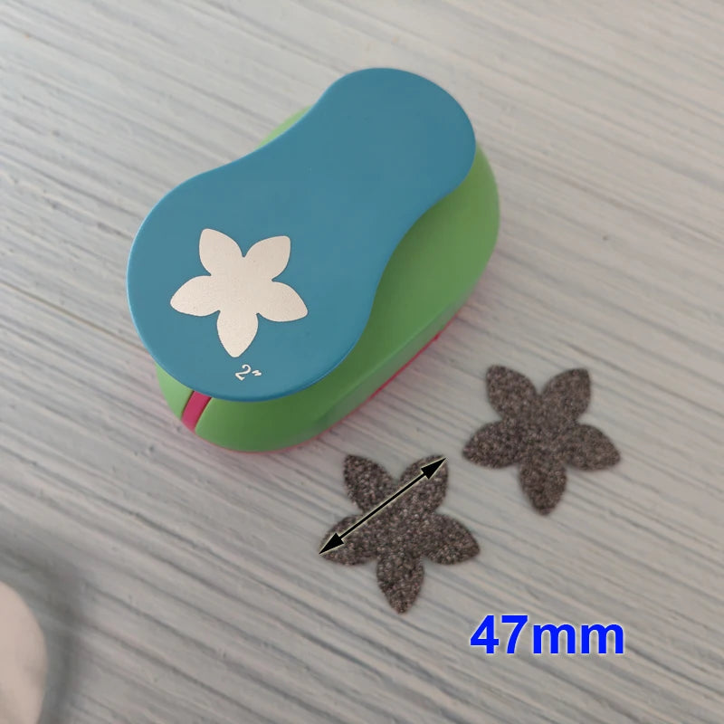 49mm 37mm 2.5cm 1.6cm Sakura Petal Craft Hole Punch Scrapbooking School Paper Puncher EVA Cutting Tool Child DIY Cutter