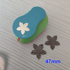 49mm 37mm 2.5cm 1.6cm Sakura Petal Craft Hole Punch Scrapbooking School Paper Puncher EVA Cutting Tool Child DIY Cutter