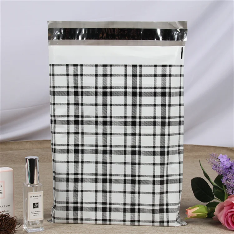 100PCS Poly Mailer Adhesive Envelope Courier Print Bag DIY Lady Panties Dress T-shirt Wedding Xmas Gift Box Packaging Pouches