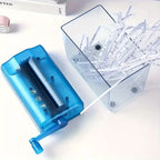 Small Hand-Cranked Shredder - Non-Electric Practical Tool for A4/A6 Paper, Household Paper Shredding Solution