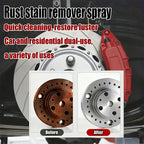 Large Capacity Powerful Car Rust Remover Spray - Exhaust/Wheel Care, Metal Powder Remover.