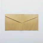 10Pcs Vintage Kraft Paper Envelopes Blank A4 triangle cowhide Handmade black Set Writing Christmas Invitations 22*11CM