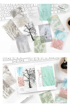 10pcs/lot Memo Pads Material Paper  slow start to the season Collection Journal Scrapbooking paper  Background Decoration Paper