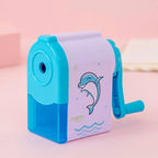 1-2 pcs Cute Unicorn/Dolphin Mechanical Sharpener For Pencil School Office Supplies Creative Stationery Back To School