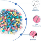 5-30Pcs Metal Binder Clips Colorful File Paper Clip 15/19/25/32/41/51mm Used for Books Stationery Clip School Office Supplies