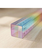 Random Color Cube Ruler Geometry Drawing Tool for Learning Stationery Drawing Measurement Mathematics Teaching Aids
