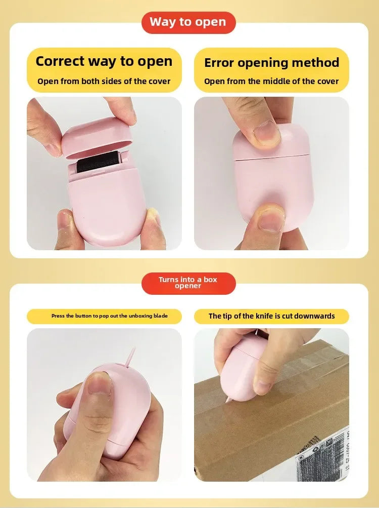 Ceramic Blade Theft Protection Roller Stamp for Privacy Confidential Data Guard Your Security Stamp Roller Privacy Seal Roller