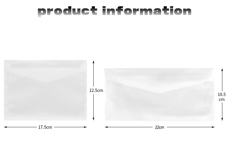 50pcs/lot Translucent Envelopes for Wedding Invitation European Style Sulfuric Acid Paper Envelope Business Storage Bag Envelope