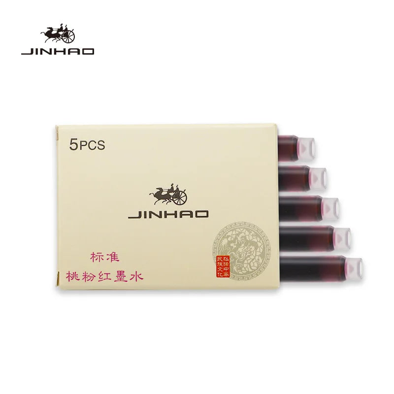 5/10/15 Pcs Jinhao Fountain Pen ink Cartridge Refill Fountain Pen Ink Fountain Pen Chinese ink Office School Supplies Stationery