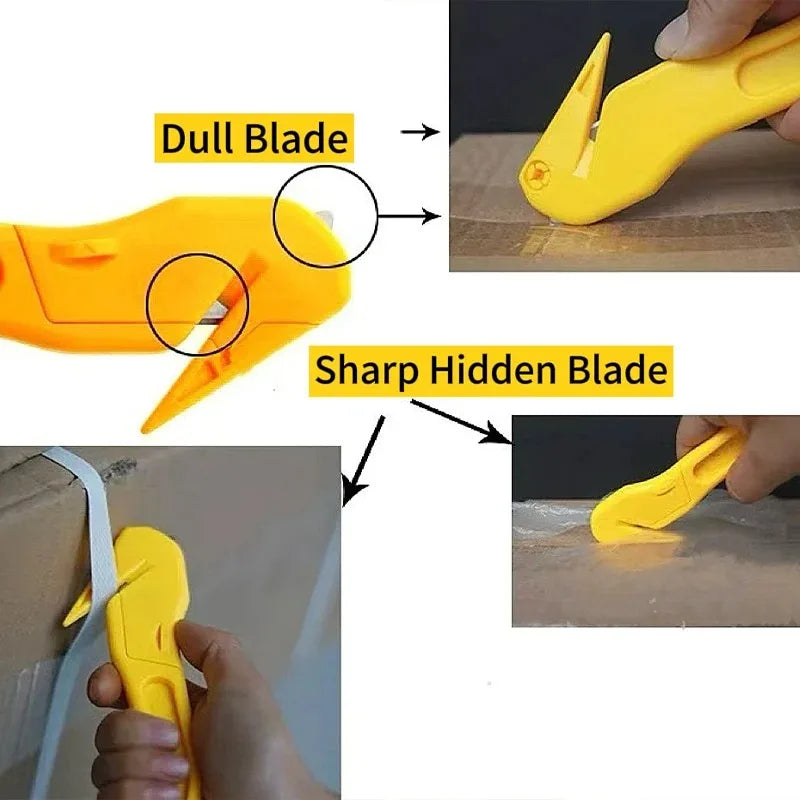 Multi-functional Household Portable Case Opener, Paper Cutter, Packaging Tape Cutter and Letter Opener Tool
