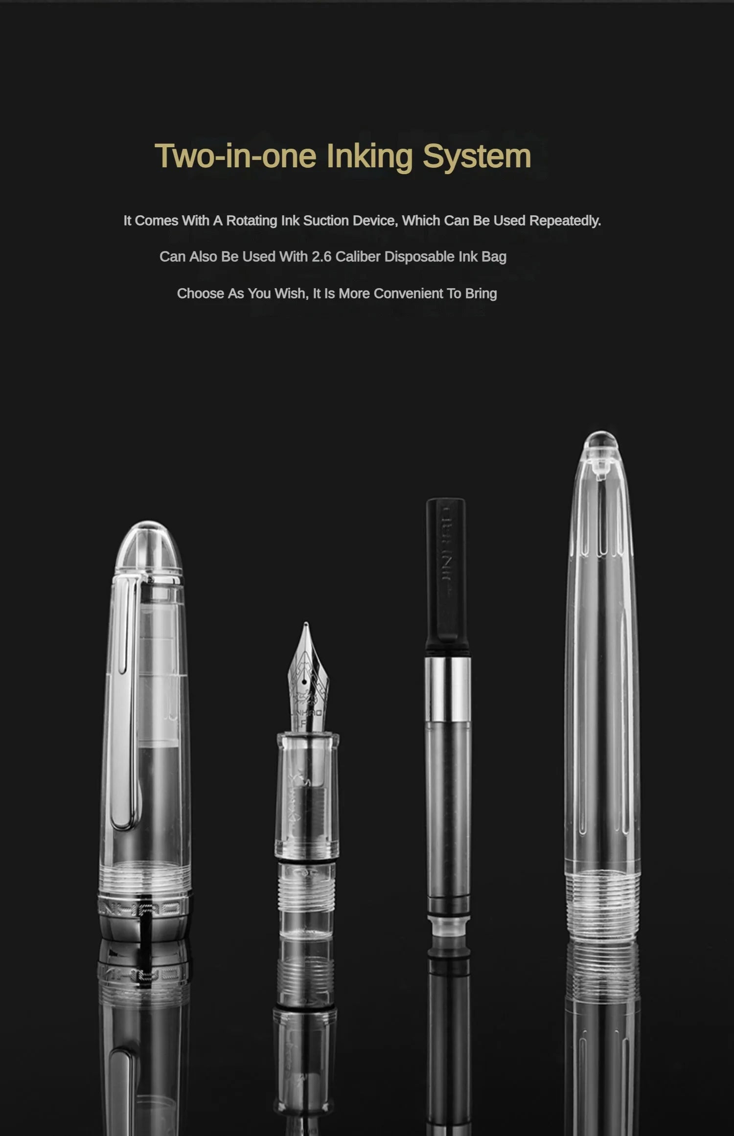 JINHAO 992 Fountain Pen Silver Clip 12 Colors Writing Pens Luxury Quality Student Business Office School Supplies Stationery