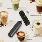 Wireless Milk Foamer Coffee Whisk Mixer Electric Blender Egg Beater Mini Frother Handle Stirrer Cappuccino Maker Cooking Tools