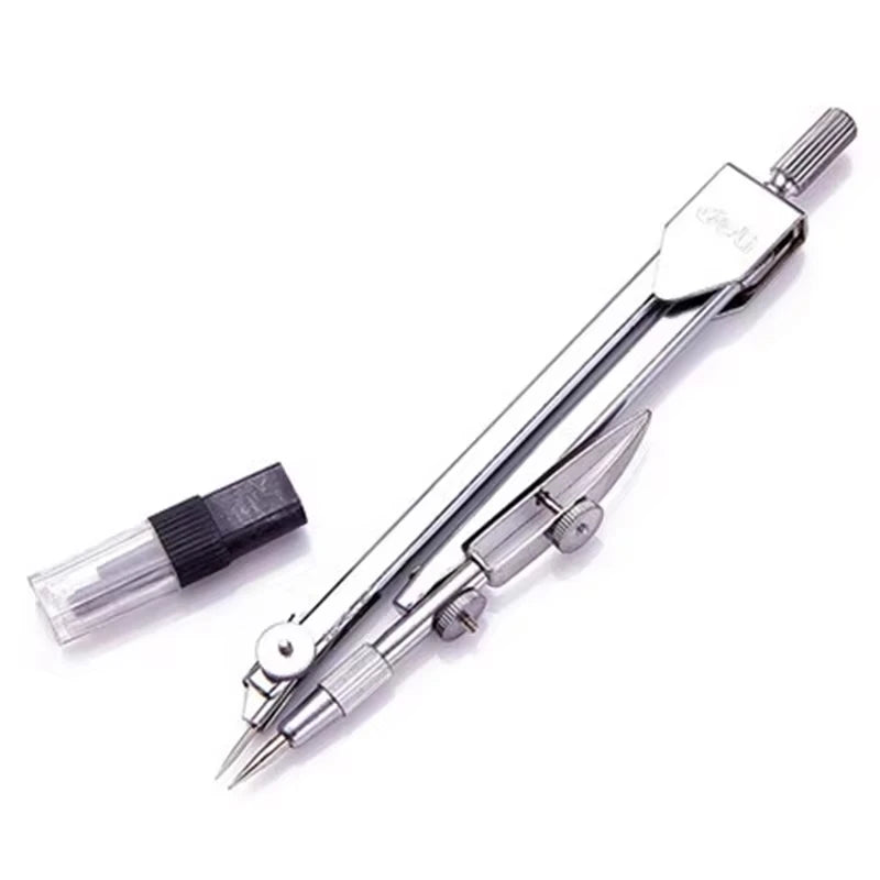 Stainless Steel Multifunctional Drafting Drawing Compass/Lead Core Math Geometry Circles Tool Durable Supplies 8600 / 8601