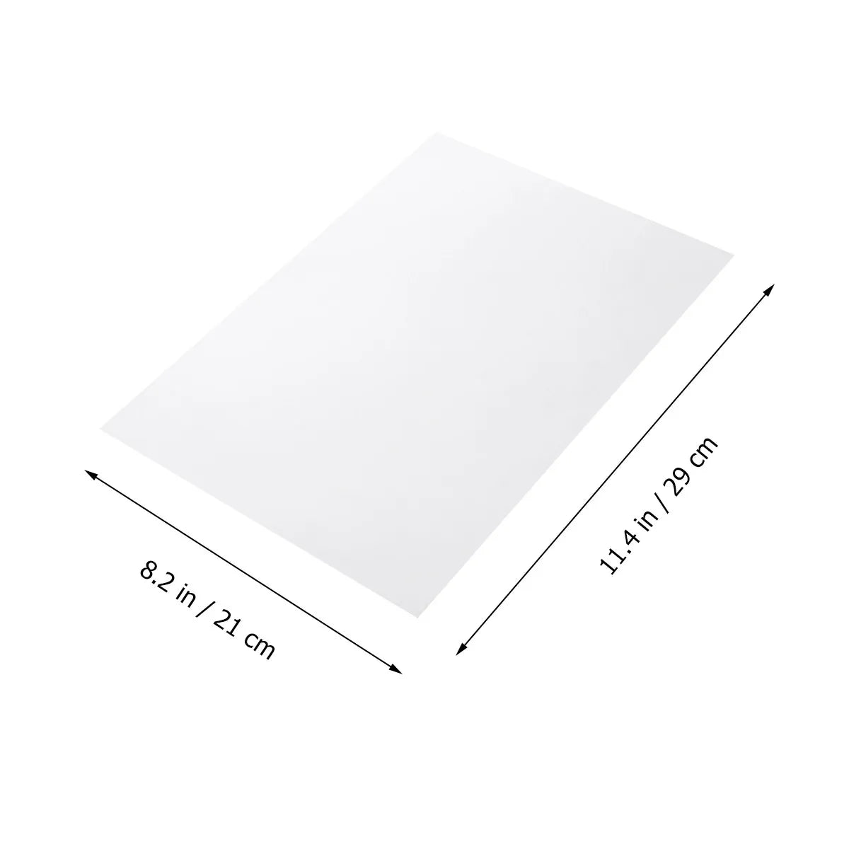 50Sheet Rainbow Tracing Paper Set Creative Translucent Tracing Sheets for Fine Art Printing Hand-Painted Ink-Jet Plotter Craft