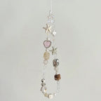 Korean Cute Star Pearl Beaded Phone Chain Hanging Cord Phone Charms Phone Strap Summer Handmade Mobile Lanyard Jewelry Gift