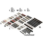 10pcs 9x6mm Adjustable Dollars Number Stand Watch Labels Cube Price Tags