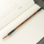 Traditional Chinese Calligraphy Brush Oil Painting Oil Watercolor Scriptures Writing Brush Wood Wolf Hair Art Paint Brush