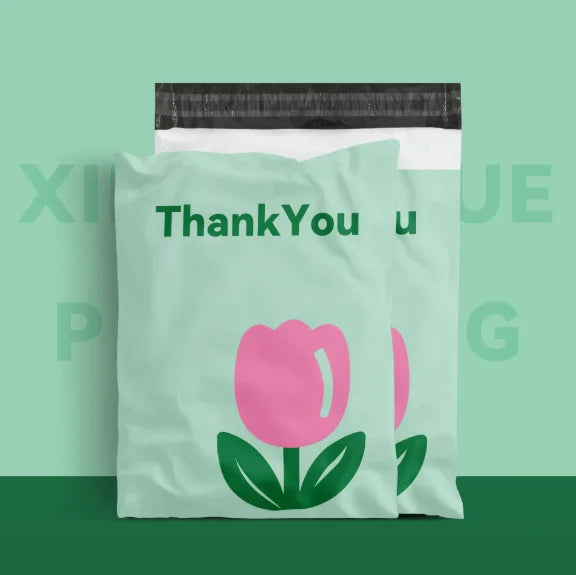 100PCS Poly Mailer Adhesive Envelope Shipping Bag DIY Garment T-shirt Dress Jacket Bra Christmas Toys Gift Packaging Pouches