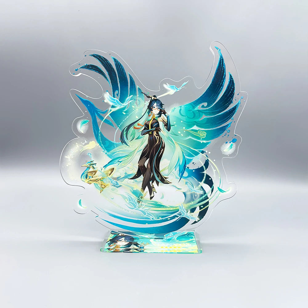 Odette Lohen Flins Durin Mavuika Columbina Xiao Arlecchino Acrylic Anime Model Furina Collect Desktop Decoration Keychains Gift