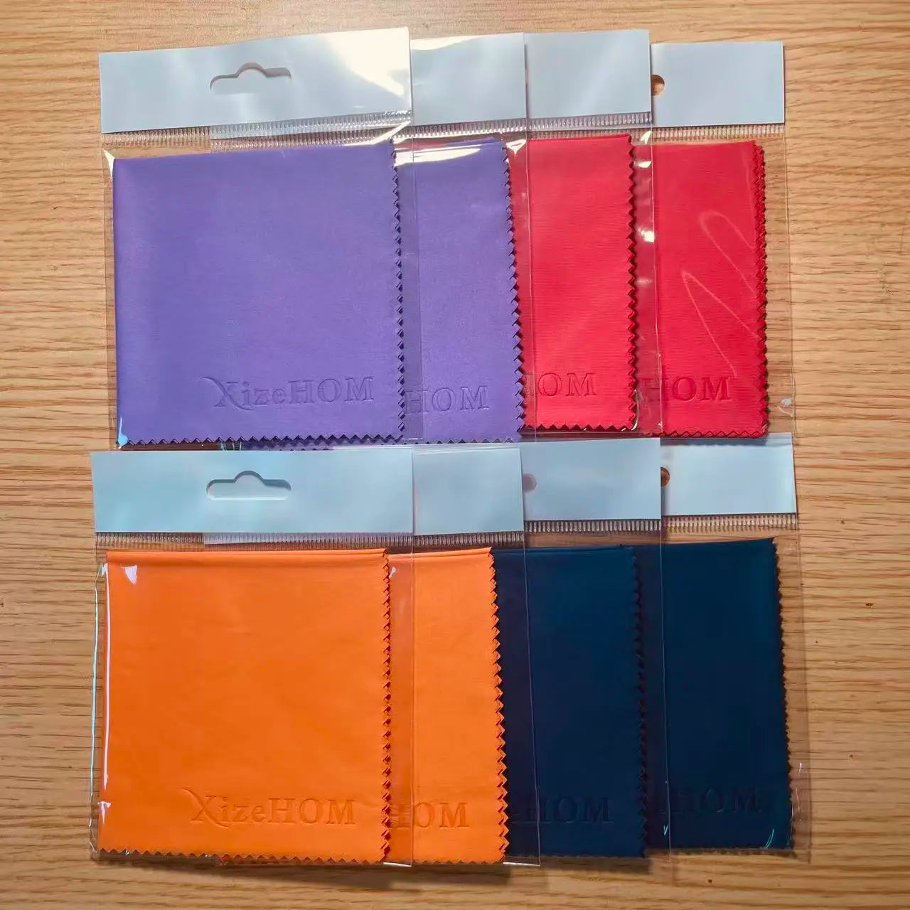XizeHOM 8 pcs/lots High quality  Glasses Cleaner 20*20cm Microfiber Glasses Cleaning Cloth For Lens Phone Screen Cleaning Wipes