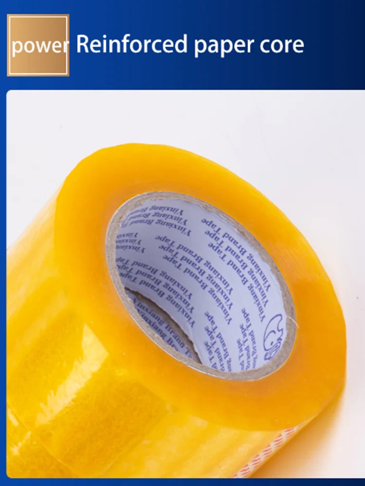 3 Rolls of Clear Packaging Tape, Heavy Duty Packaging Tape for Shipping Packaging Mobile Sealing, 45 Yards per Roll