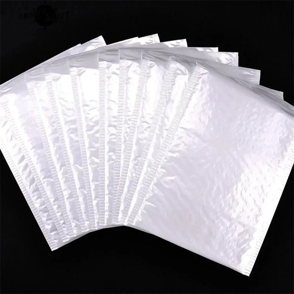 11/15/23cm White Bubble Envelopes Convenient Thicken Waterproof Shockproof Bubble Mailers Envelope Bags Self Seal Packing Bag