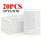 Transparent Bubble Mailers Self-sealing Plastic Shockproof Shipping Bag Self-adhesive Bubble Foam Packing Bags Cushioning Bag