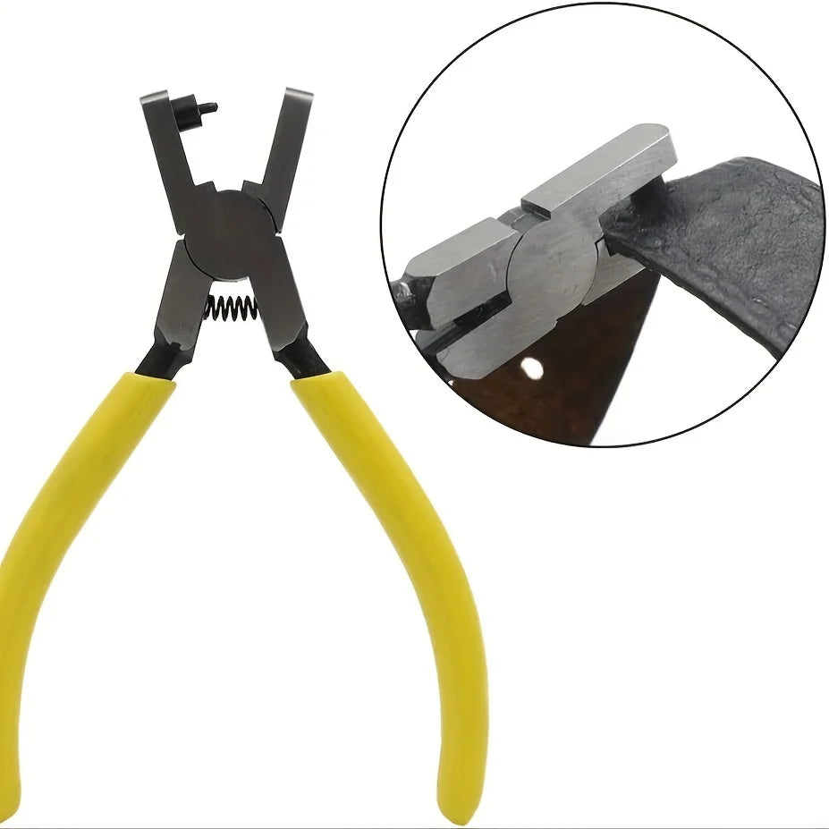 1pc 2.0mm Universal Hand Strap Watch Band Punch Tool Punching Puncher Hole Pliers