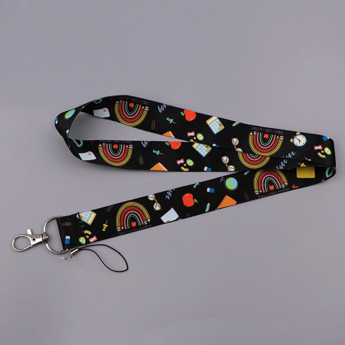 Heart Credential Holder Minimalist Style Lanyards for Key Neck Strap For Card Badge Gym Keychain Keyring Accessories Gifts