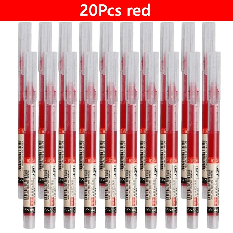 3/10/50/100PCS Color Gel Pens set,0.5mm Fine Tip Ballpoint Pen for Drawing Pens for Writing Office Accessories Back To School