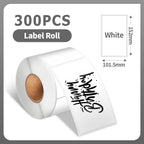A6 Size 4x6'' 4x4'' Shipping Labels FanFold Paper 241BT 246S D520 DYMO 4XL Zebra Munbyn Nelko for LOGO Barcode