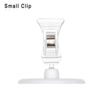 Transparent Clip Plastic Double Clip Adjustable Sign Card Display Holder Advertising Folder Clamp Office School Binding Supplies