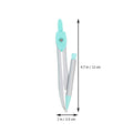 1Set Geometry Drawing Tools Kit Professional Compass Protractor Multifunction Ruler Measuring Instrument for Students School