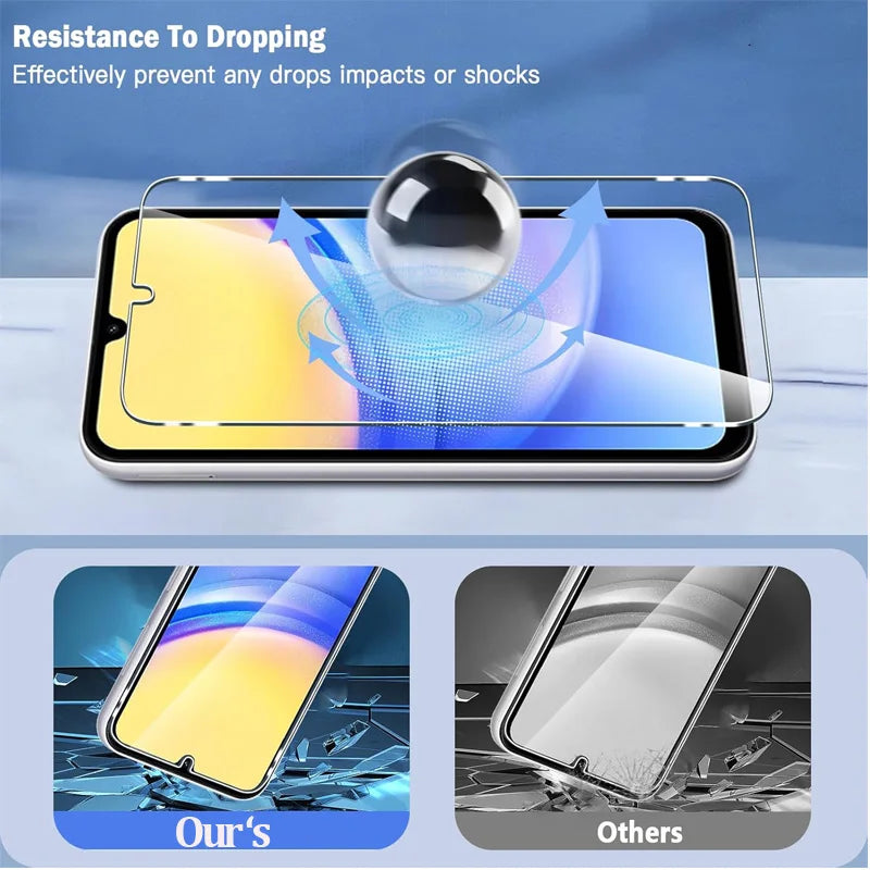 9H Screen Protector for Samsung A15 A16 A56 A36 A17 A14 A25 A24 A55 A53 A52 A57 A37 A34 A35 Tempered Glass Samsung Galaxy A15