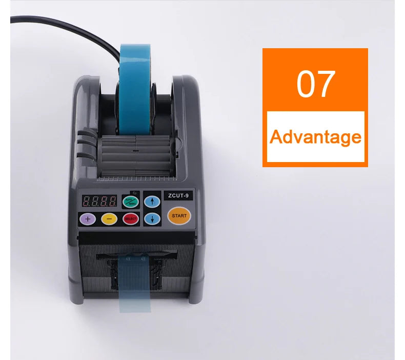 ZCUT-9 Tape Cutting Machine Automatic Paper Cutter Packaging Machine Tape Dispenser for Double Sided Tape Slitting Machine