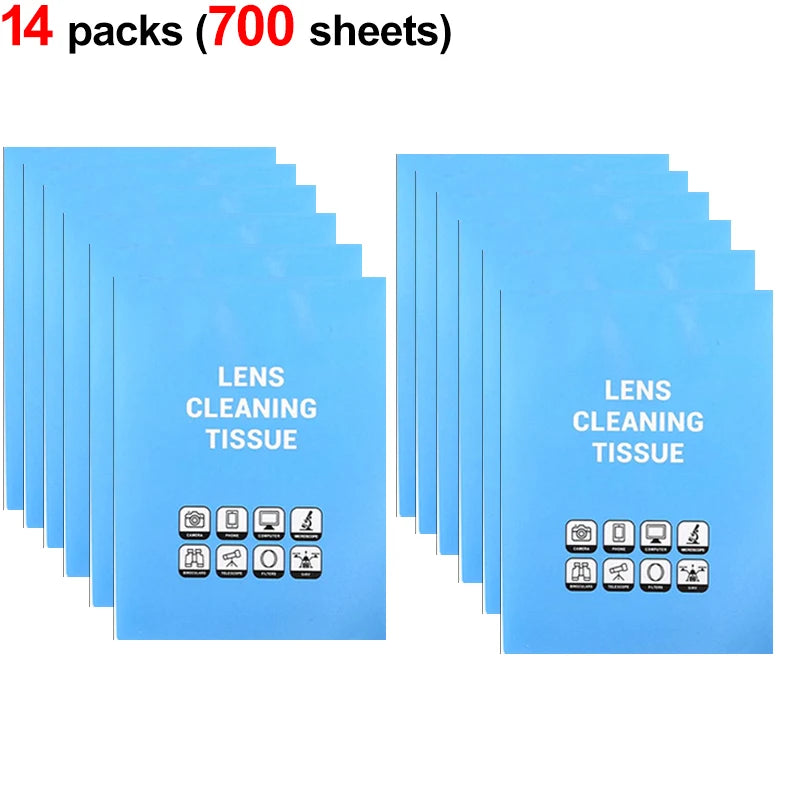 Lens Cleaning Tissue Paper Lens Cleaner Papers Tissue for Microscope Camera Len Glasses Computer Screens Electronic Screens