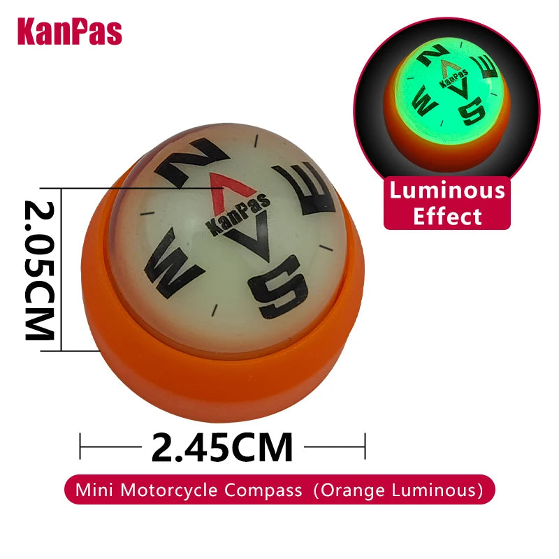 Kanpas Compass Ball/ High Quality Compass Capsule / Mini Compass Accessories / Outdoor Compass / Mini Compass Ball for Car VA-20