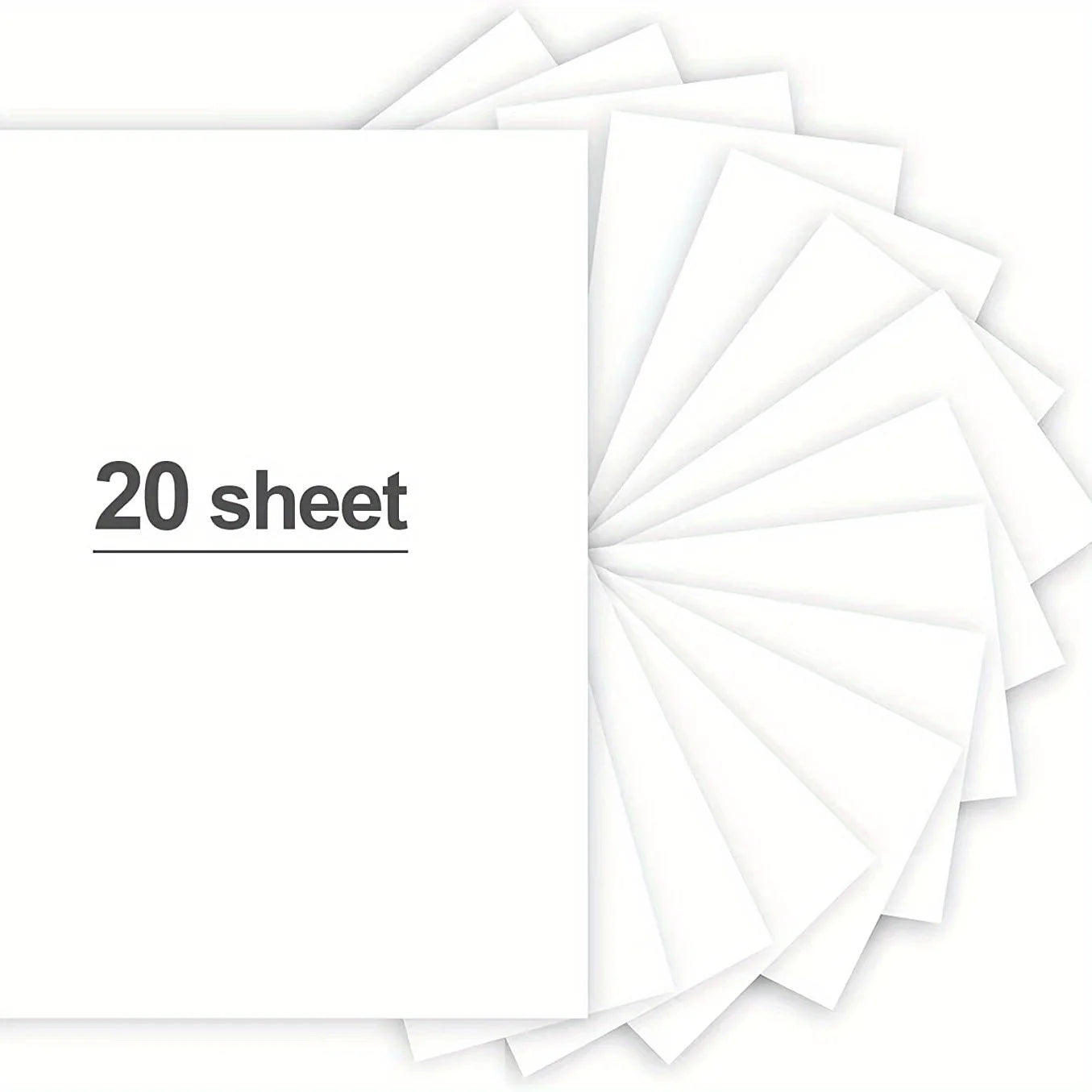 20 Sheets A4 Brown Kraft /Black /White Cardstock 8.26 x 11.7in, 250gsm White cardstock Paper DIY Crafts Invitation Cards Making