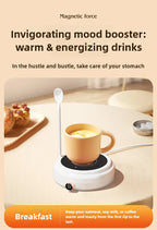 Automatic Stirring Cup Portable Electric Mixing Coffee Cup Office Mug Maglev Milk Shaker Kitchen Supplies with Spoon
