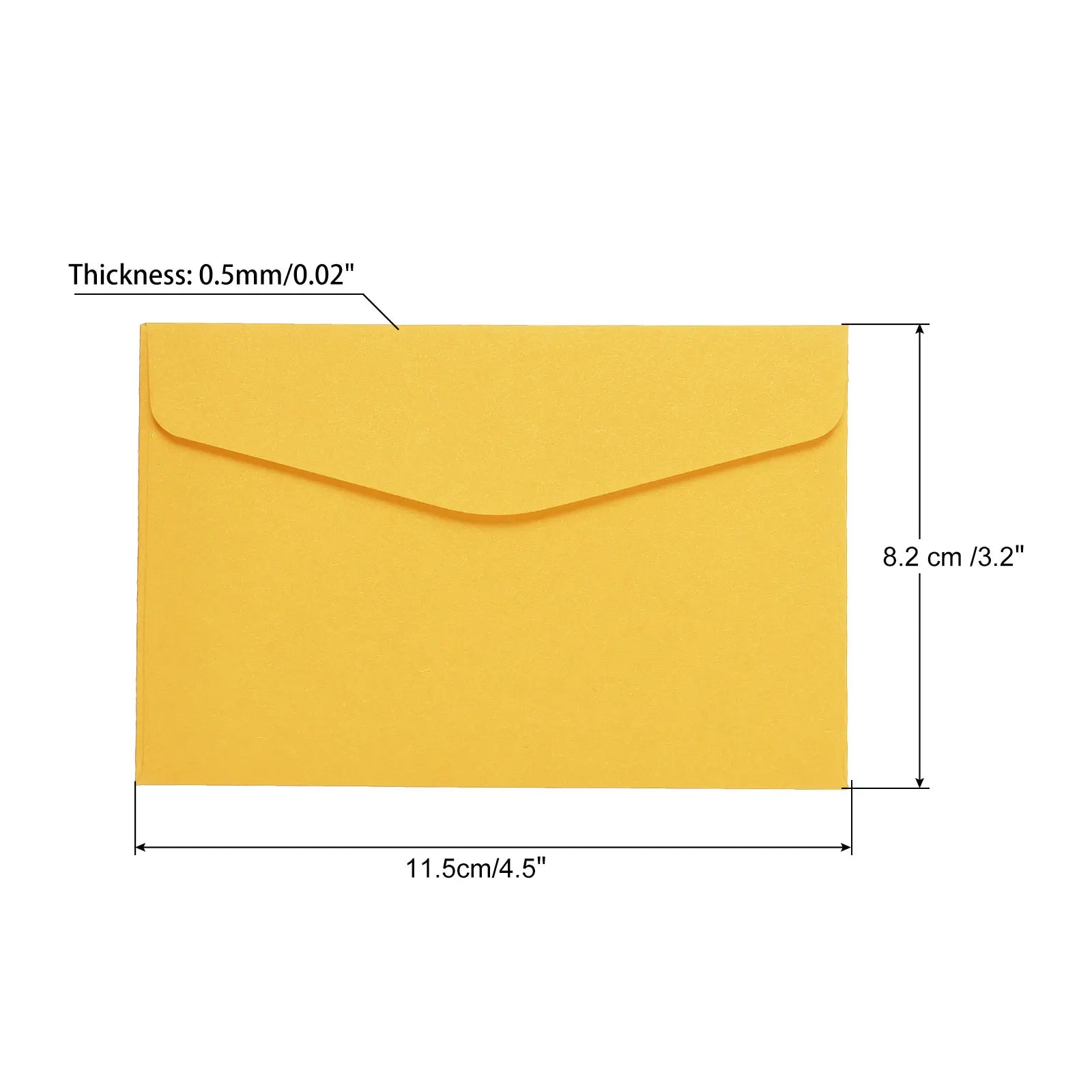60Pcs 115x82mm Colorful Blank Mini Paper Envelopes Wedding Party Invitation Greeting Cards Gift Cover New Year Greeting Envelope