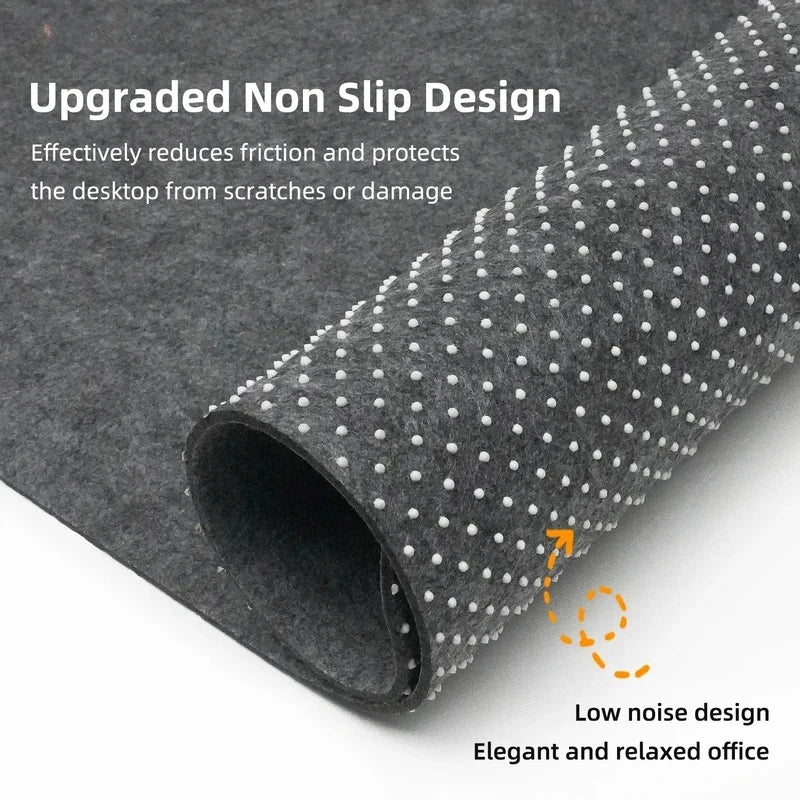 Extended Large Desk Mat XXL, Waterproof Non-Slip Rubber Mouse & Keyboard Pad, Durable Desk Pad Protector for Office Home Compute
